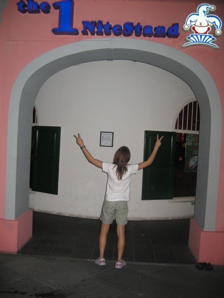 Picture from my youth (2007, Clarke Quay).